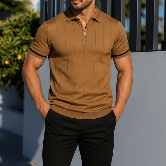 Torino Quarter-Zip Polo